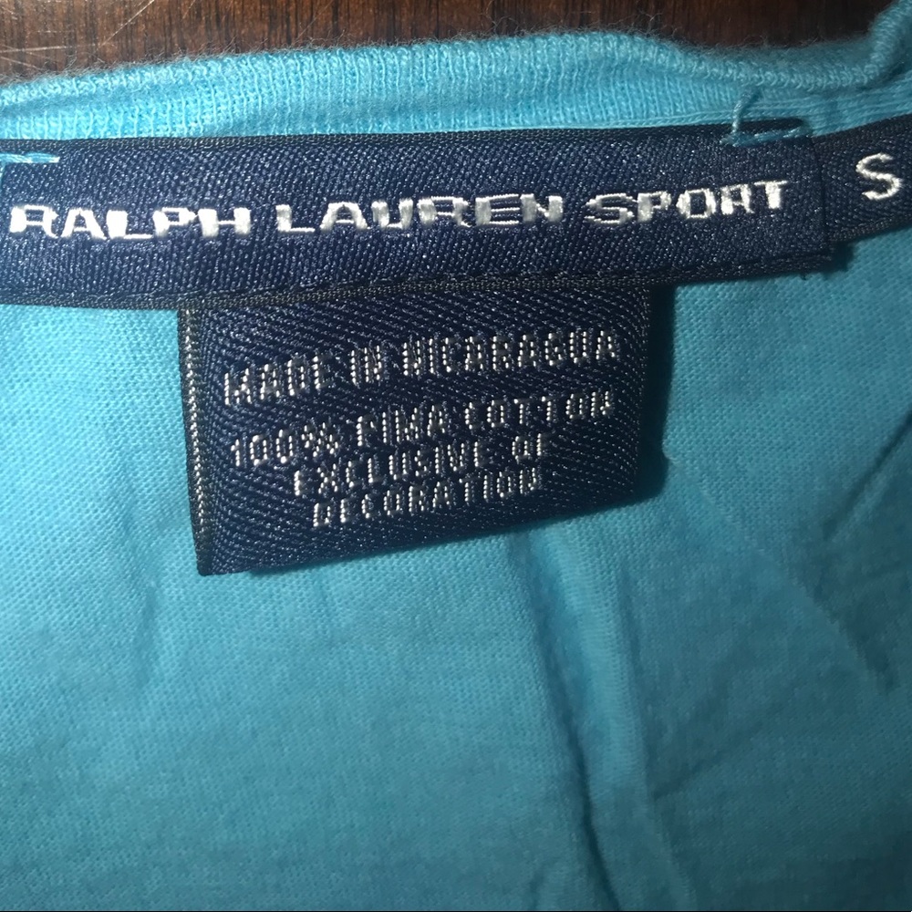 Blue Ralph Lauren Tee - Picture 2 of 5